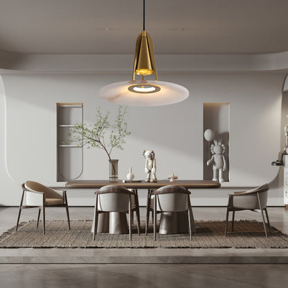 Aragon Contemporary Metal Pendant Lamp