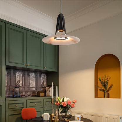 Aragon Contemporary Metal Pendant Lamp