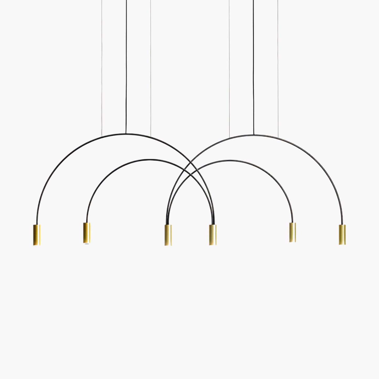 Arcs Modern Metal Pendant Light