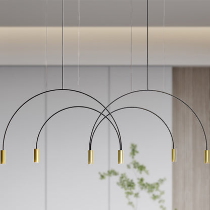 Arcs Modern Metal Pendant Light