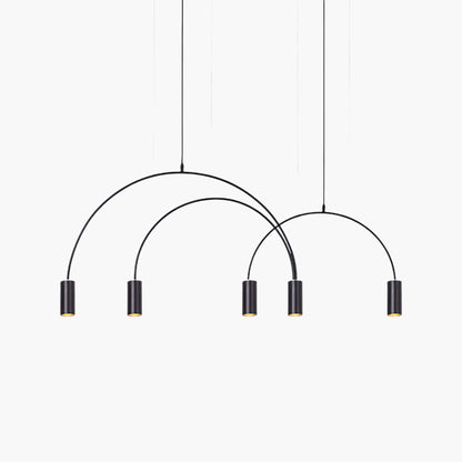 Arcs Modern Metal Pendant Light