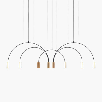 Arcs Modern Metal Pendant Light