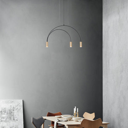 Arcs Modern Metal Pendant Light