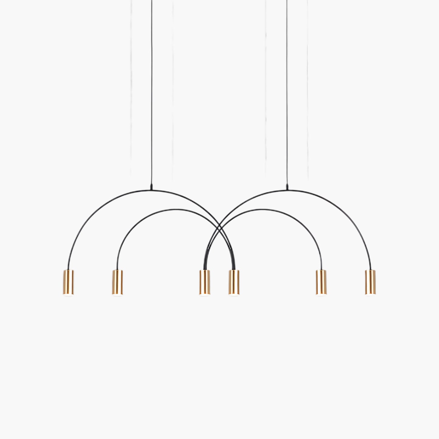 Arcs Modern Metal Pendant Light