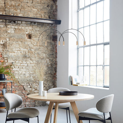 Arcs Modern Metal Pendant Light