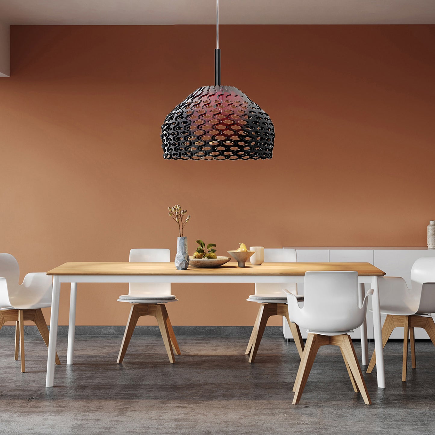 Armadillo Eclectic Metal Pendant Lamp