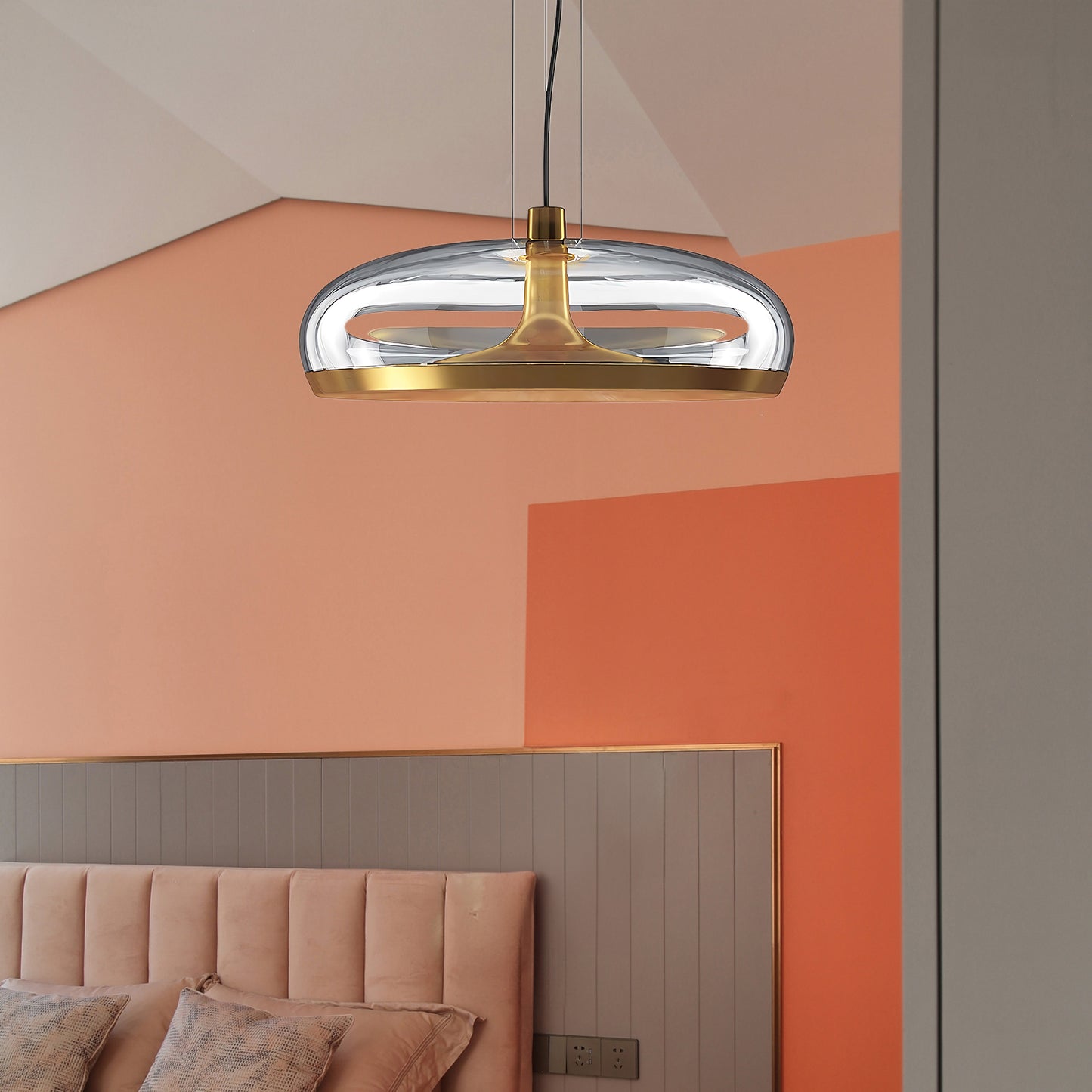 Aurelia LED Contemporary Crystal Pendant Lamp