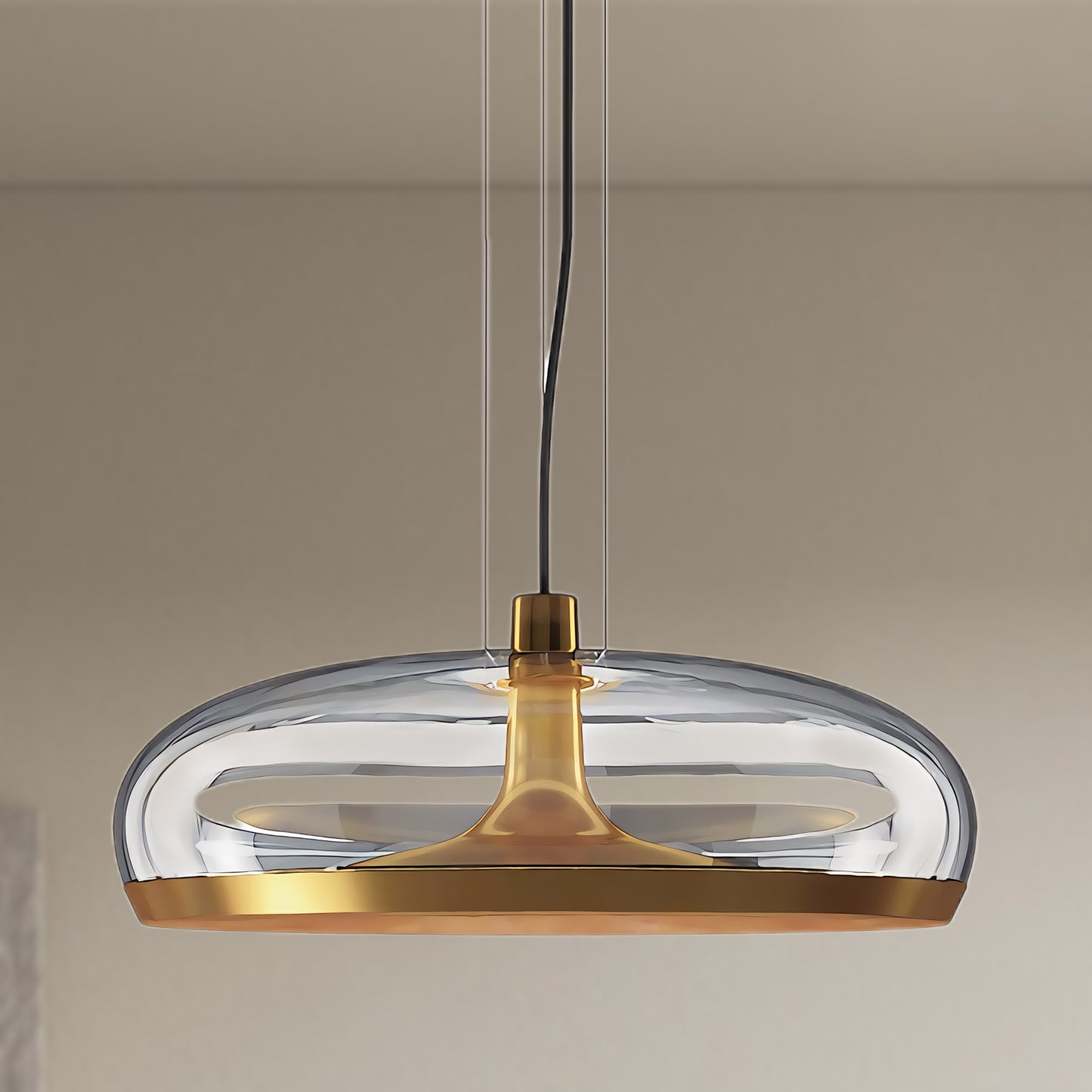 Aurelia LED Contemporary Crystal Pendant Lamp