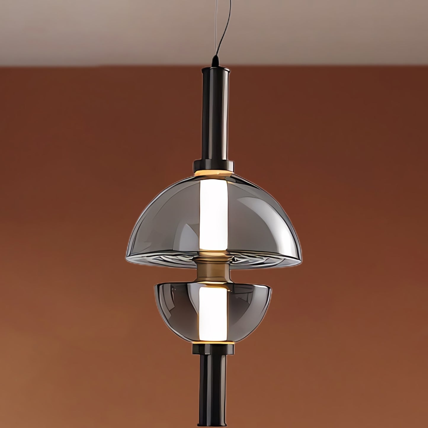 Aurora Luminosity Modern Crystal Pendant Lamp