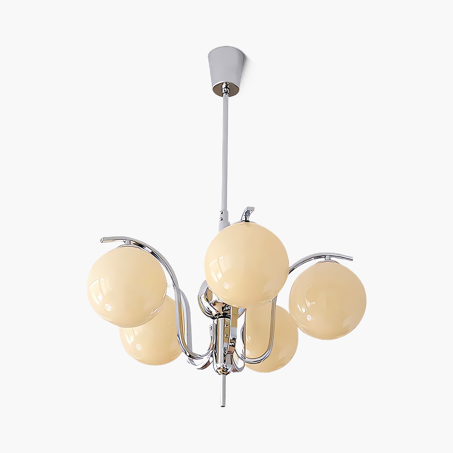 Modo Deco Eclectic Crystal Chandelier