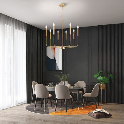 Monroe Modern Crystal Chandelier