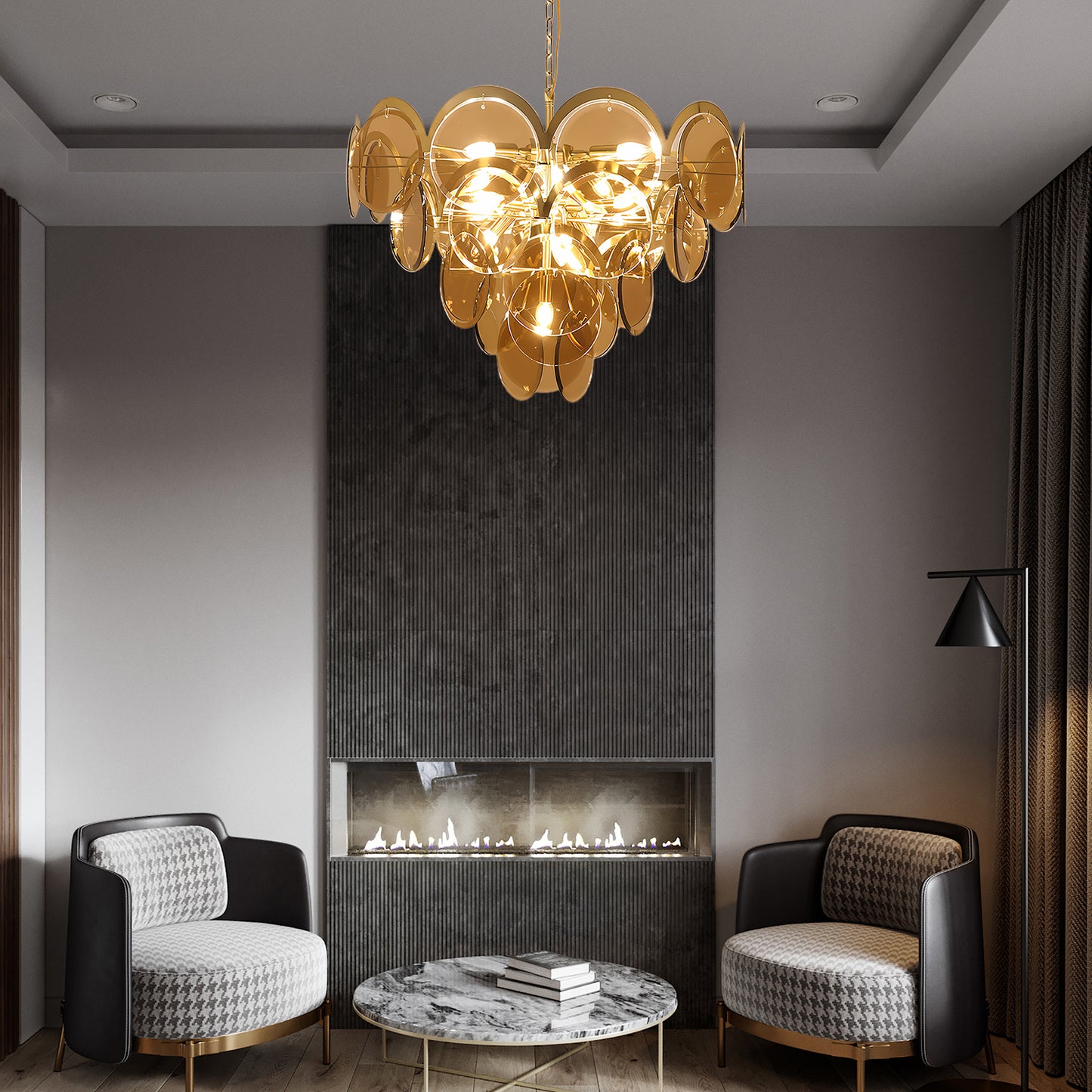 Murano  Modern Crystal Chandelier