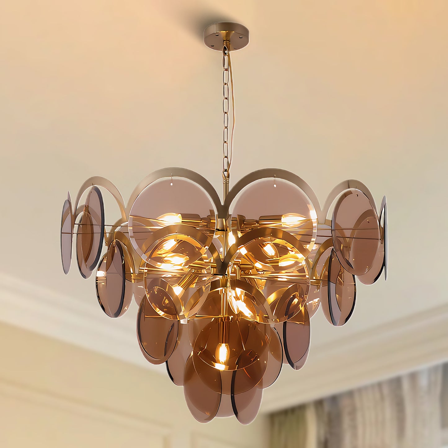 Murano  Modern Crystal Chandelier