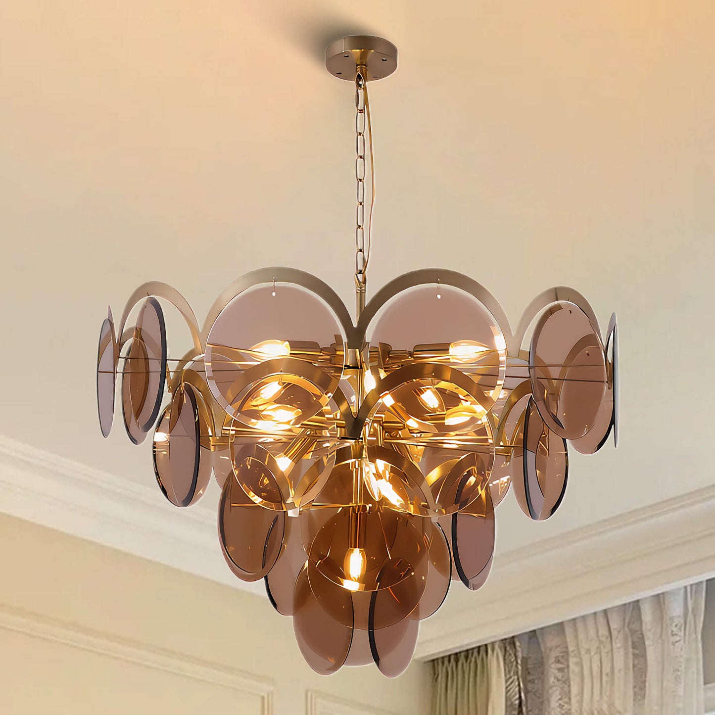 Murano  Modern Crystal Chandelier