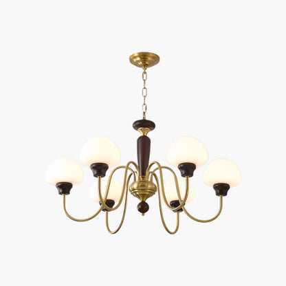 Mushroom Cap Modern Crystal Chandelier