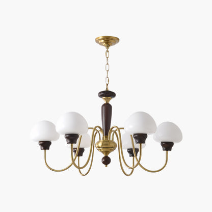 Mushroom Cap Modern Crystal Chandelier