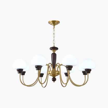 Mushroom Cap Modern Crystal Chandelier