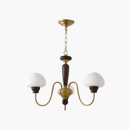 Mushroom Cap Modern Crystal Chandelier